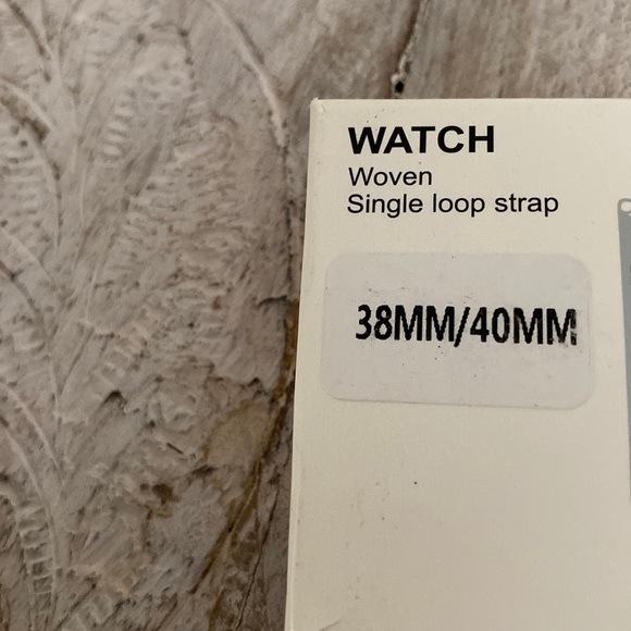 Braided Solo Loop Band w/ modern buckle Compatible w/ Apple Watch 38/40mm - Picture 6 of 6